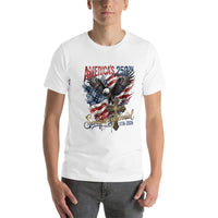 Thumbnail for Pure Cotton Short Sleeved T-shirt For Men & Women - 250 Years of Freedom, Unity, and Pride