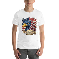 Thumbnail for Pure Cotton Short Sleeved T-shirt For Men & Women - America 250th: Stronger Together