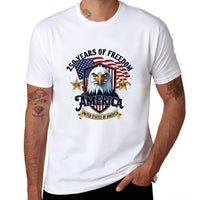 Thumbnail for Pure Cotton Short Sleeved T-shirt For Men & Women - America’s 250th: Honoring the Past, Inspiring the Future
