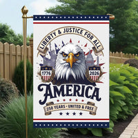 Thumbnail for Garden Flag For Celebrate America 250th Anniversary Double Side - One Nation, One Voice, 250 Years Rejoice