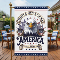 Thumbnail for Garden Flag For Celebrate America 250th Anniversary Double Side - One Nation, One Voice, 250 Years Rejoice