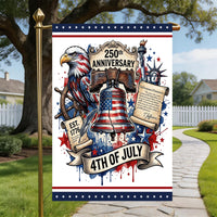 Thumbnail for Garden Flag For Celebrate America 250th Anniversary Double Side - 250 Years of Pride, Side by Side