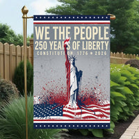 Thumbnail for Garden Flag For Celebrate America 250th Anniversary Double Side - United We Celebrate, 250 Years Great