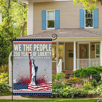 Thumbnail for Garden Flag For Celebrate America 250th Anniversary Double Side - United We Celebrate, 250 Years Great