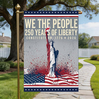 Thumbnail for Garden Flag For Celebrate America 250th Anniversary Double Side - United We Celebrate, 250 Years Great