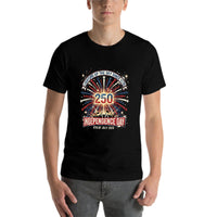 Thumbnail for Pure Cotton Short Sleeved T-shirt For Men & Women - America 250th: Where History Meets Hope