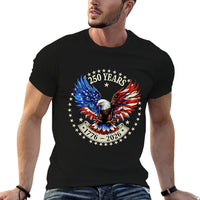 Thumbnail for Pure Cotton Short Sleeved T-shirt For Men & Women - 250 Years of American Greatness