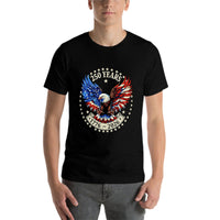 Thumbnail for Pure Cotton Short Sleeved T-shirt For Men & Women - 250 Years of American Greatness